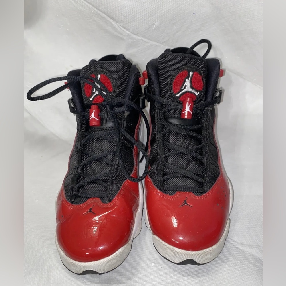 Nike Air Jordan 1 Mid Banned Black Red Retro